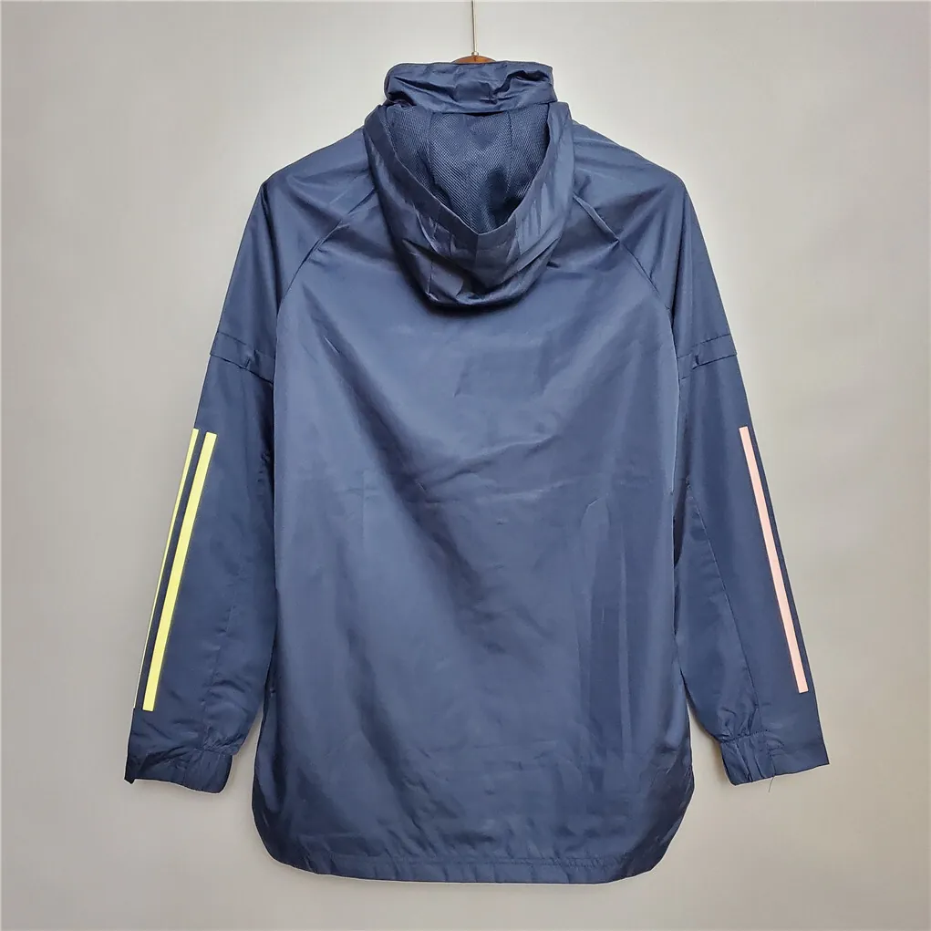 20-21 Arsenal royal blue windbreaker 3
