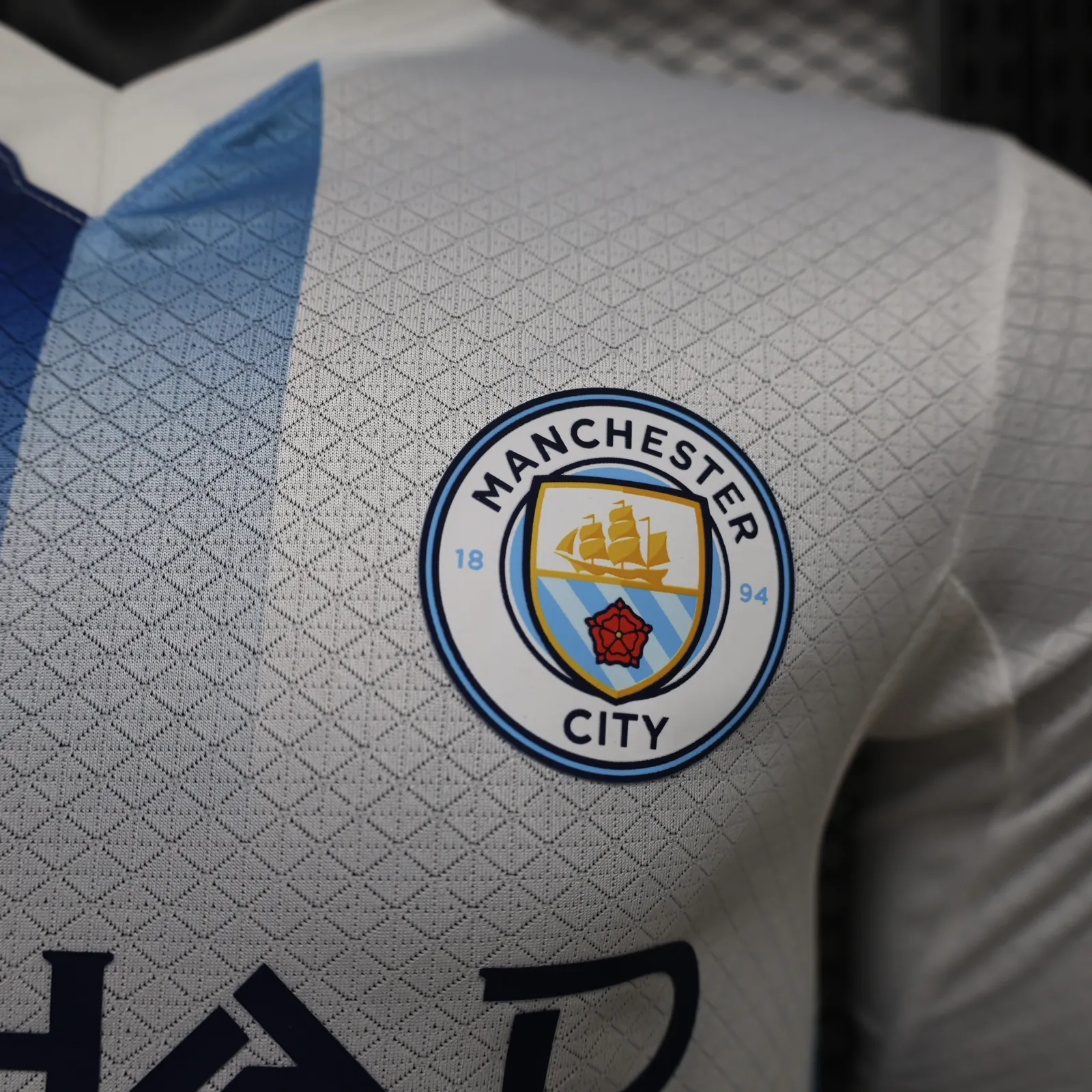 26-27 Manchester City Away Kit Player Version Football Long Sleeve Shirt AAAAJersey Dropship Yupoo 9 5