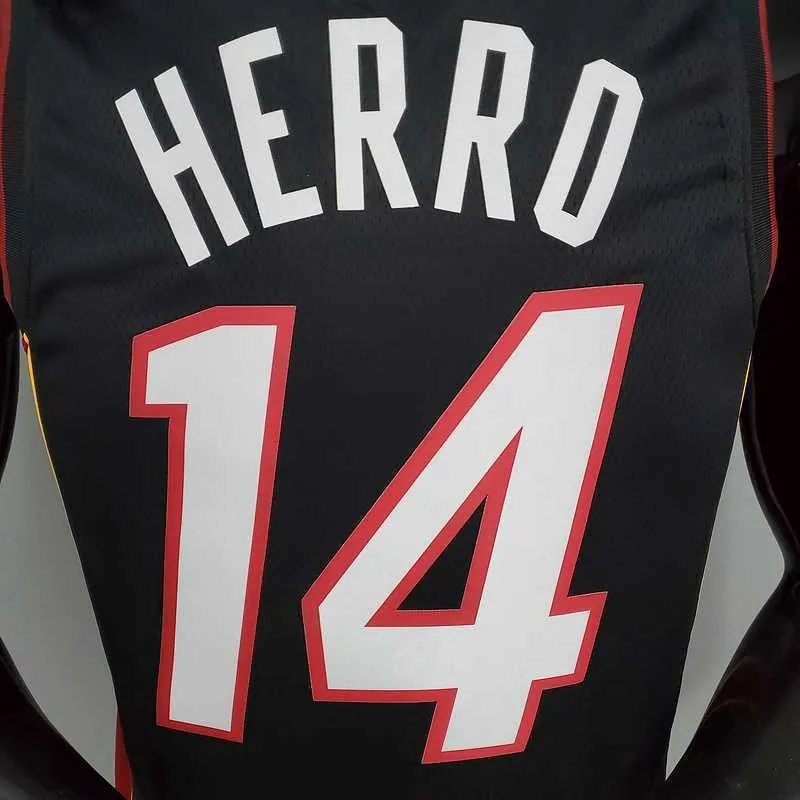 Miami Heat HERRO#14 Black 1