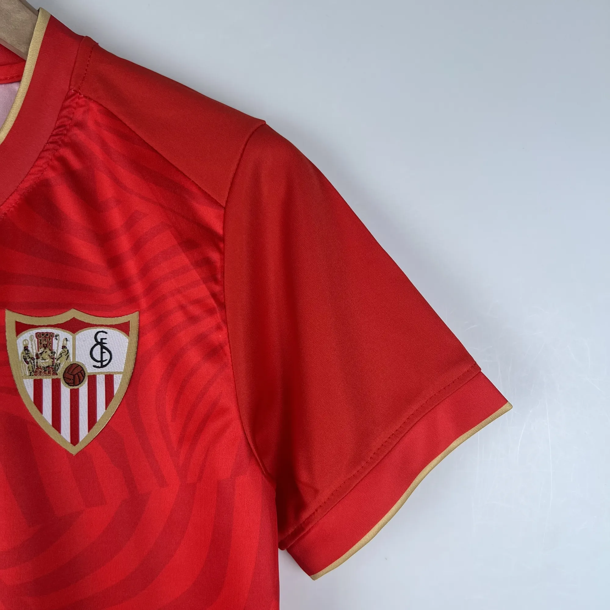23-24 kids Sevilla away size 16-28 football t-shirt 2