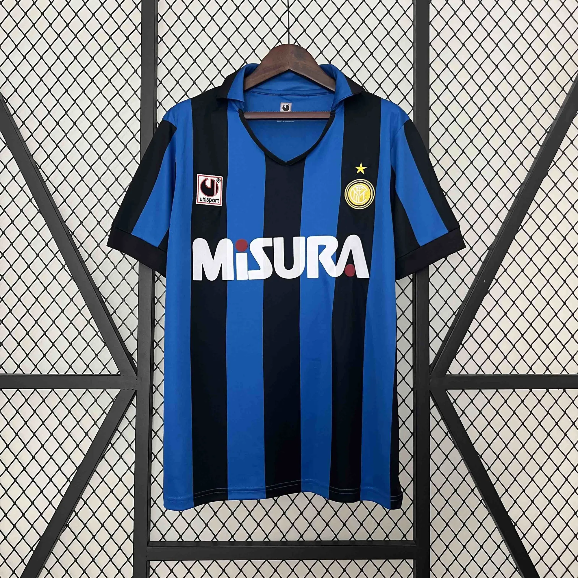90-91 Inter Milan Home Retro Kit Football Apparel AAAAJerseys Dropshipping Yupoo 6