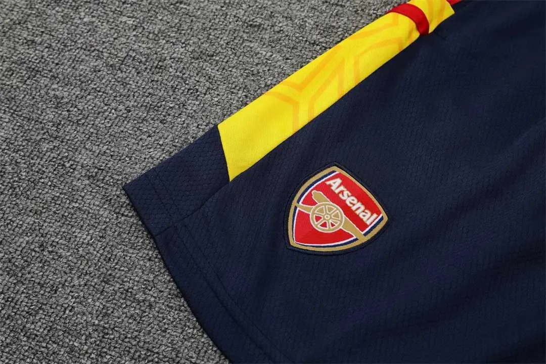 22-23 Arsenal vest training suit kit Royal Blue 12
