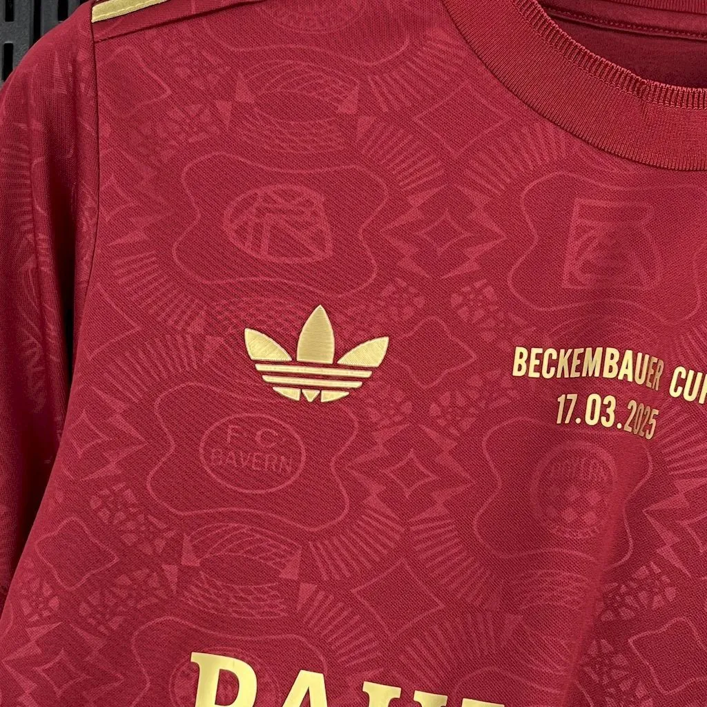 25-26 Bayern Munich 125 Anniversary Beckenbauer Cup Shirt Football Tee AAAAJersey Supply Yupoo 5