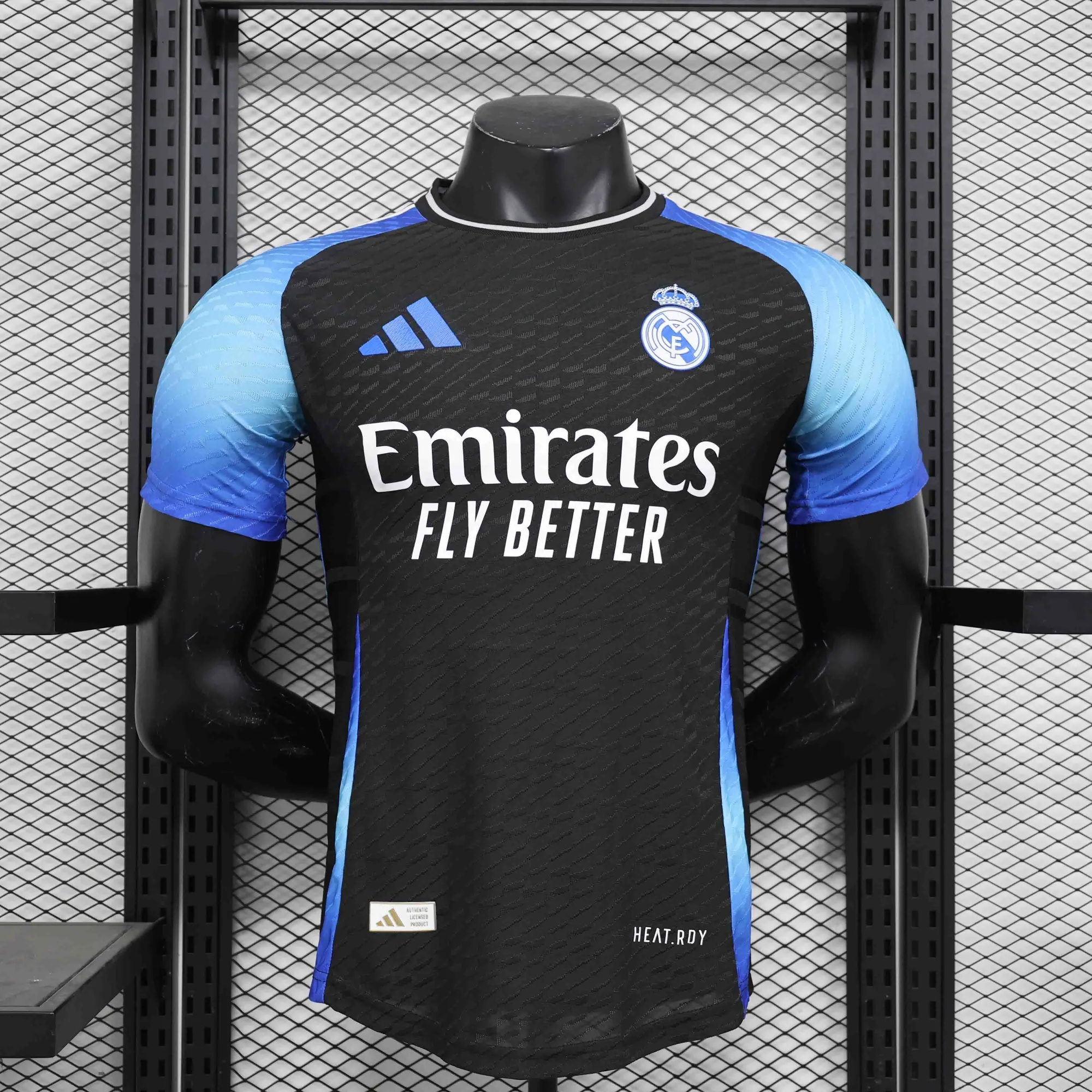 24-25 Real Madrid Black and Blue Special Edition Player Version Shirt Sport AAAAJersey Yupoo 7