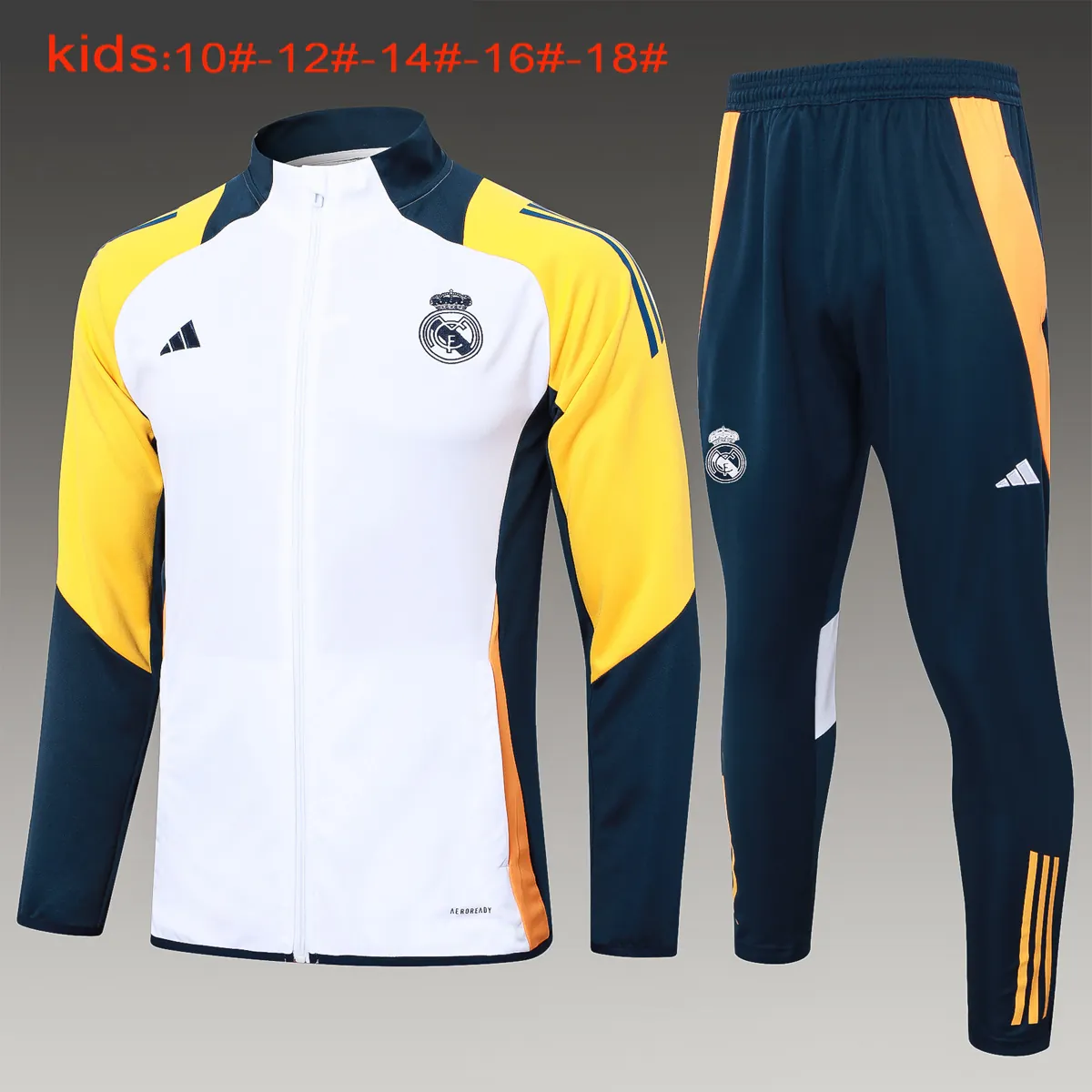 24-25 Real Madrid Kids Jackets Football Shirts 1
