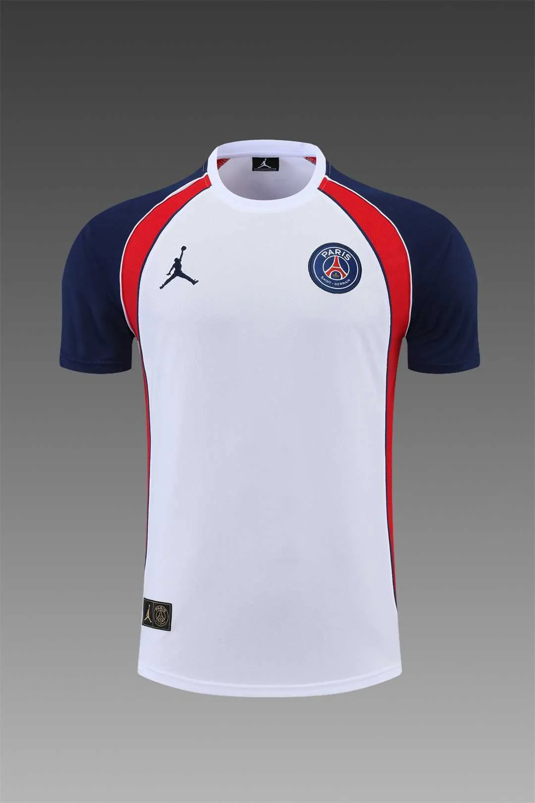 22-23 PSG training suit short sleeve kit White Blue Red 8