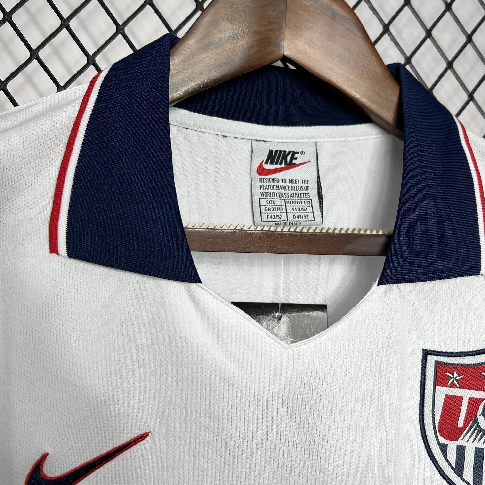1995 USA Home Retro Kit Vintage Uniform AAAAJersey Supplier Yupoo 5