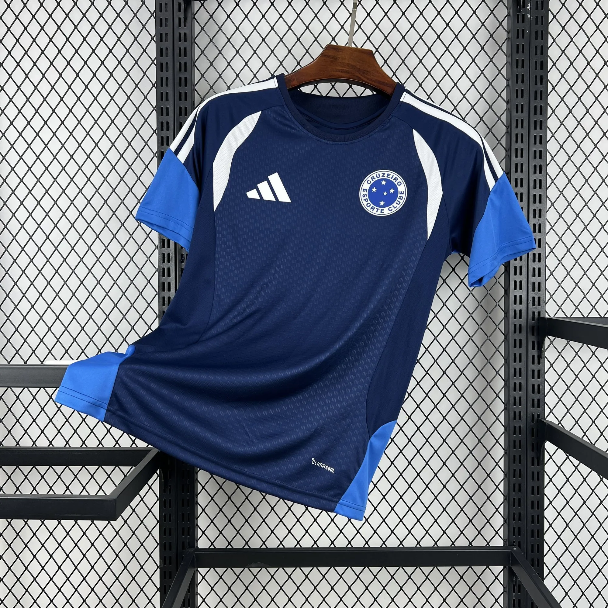 25-26 Cruzeiro Pre-Match Kit Soccer T-Shirt AAAAJersey Supply Yupoo 2