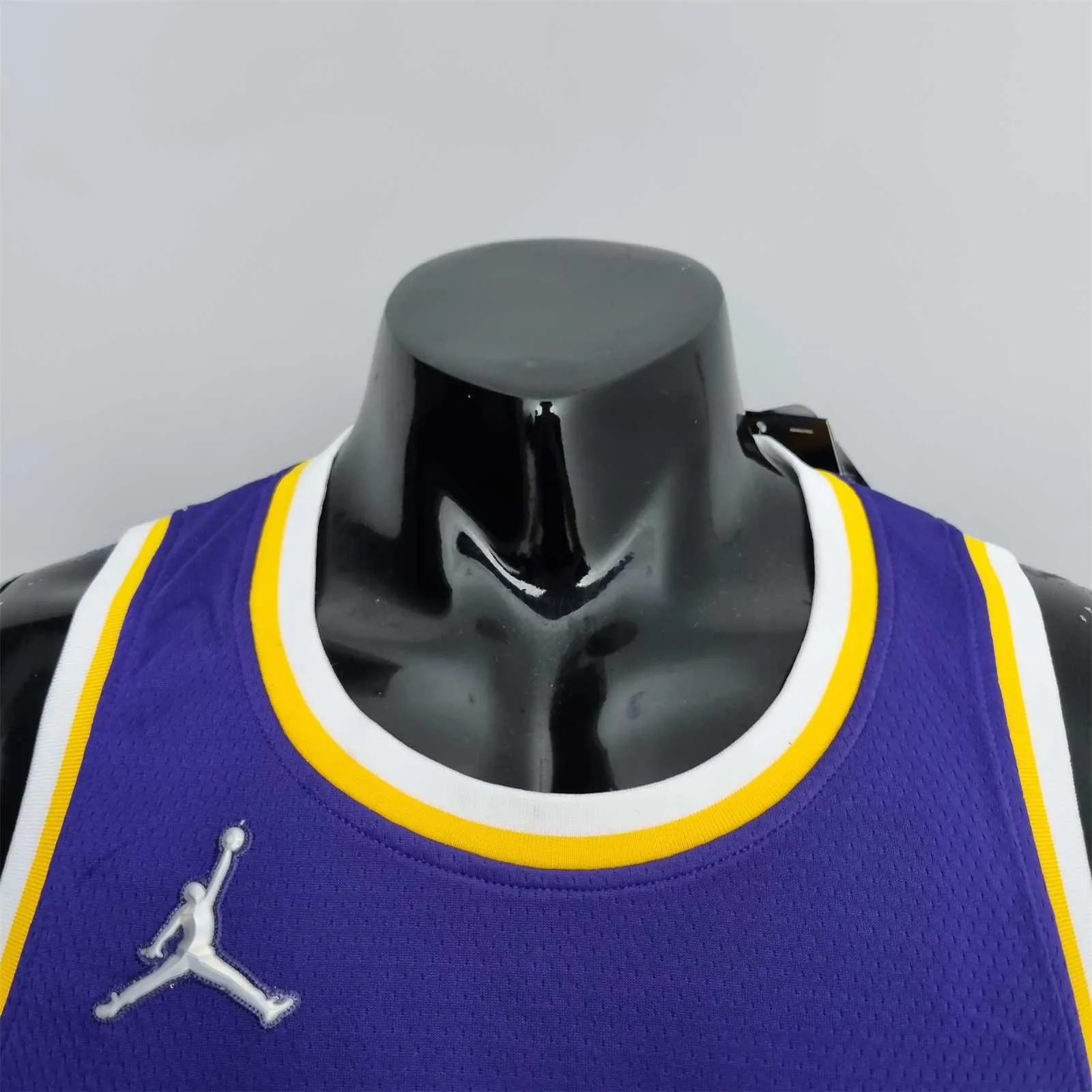 75th Anniversary Westbrook #0 Los Angeles Lakers Jordan Purple NBA Jersey 3