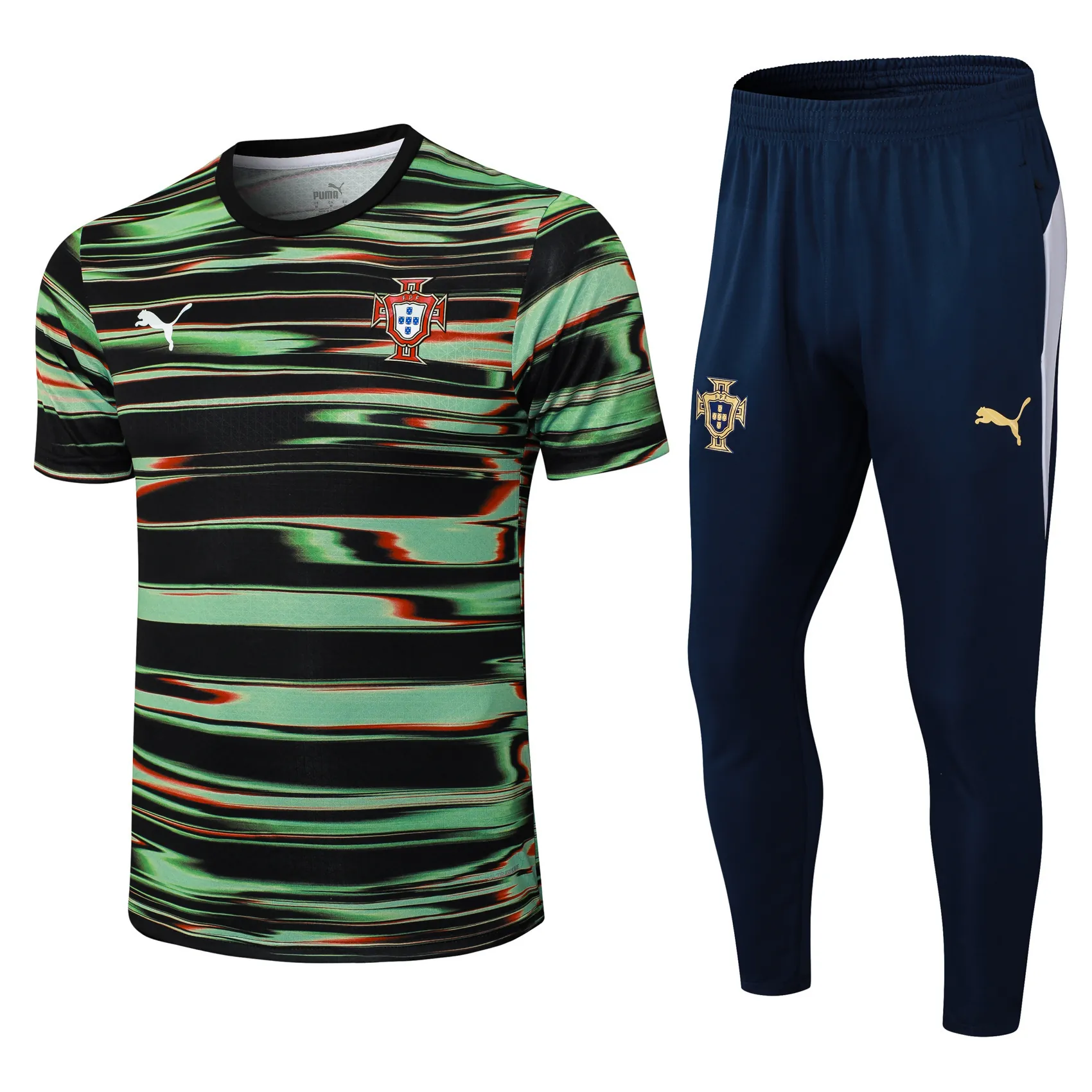 2025 Portugal Player Version Training Kits Football Tracksuits 3