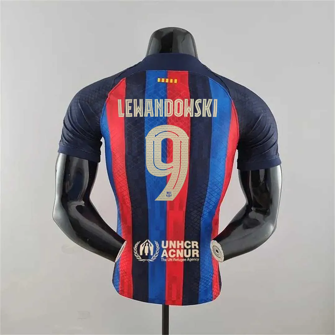 22-23 Barcelona home player version 11