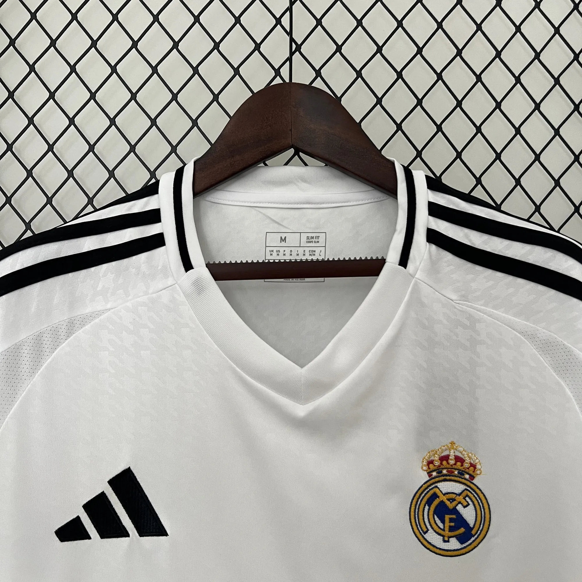 24-25 Real Madrid Home Kit With All Kind of Badges Soccer AAAAJerseys Yupoo 24
