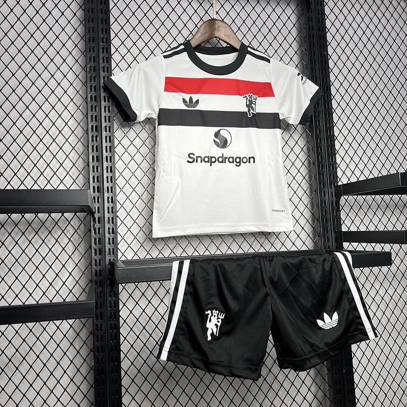 24-25 Manchester United Third Kid Kits Youth Apparels AAAAJersey Supplier Yupoo 2
