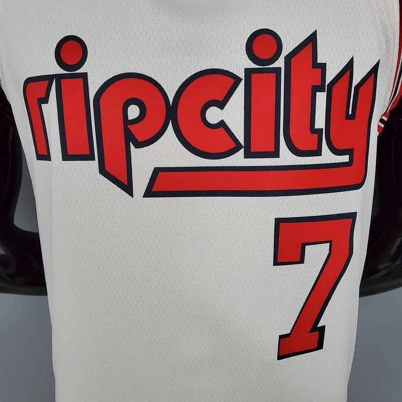 ROY#7 Portland Trail Blazers Beige 2