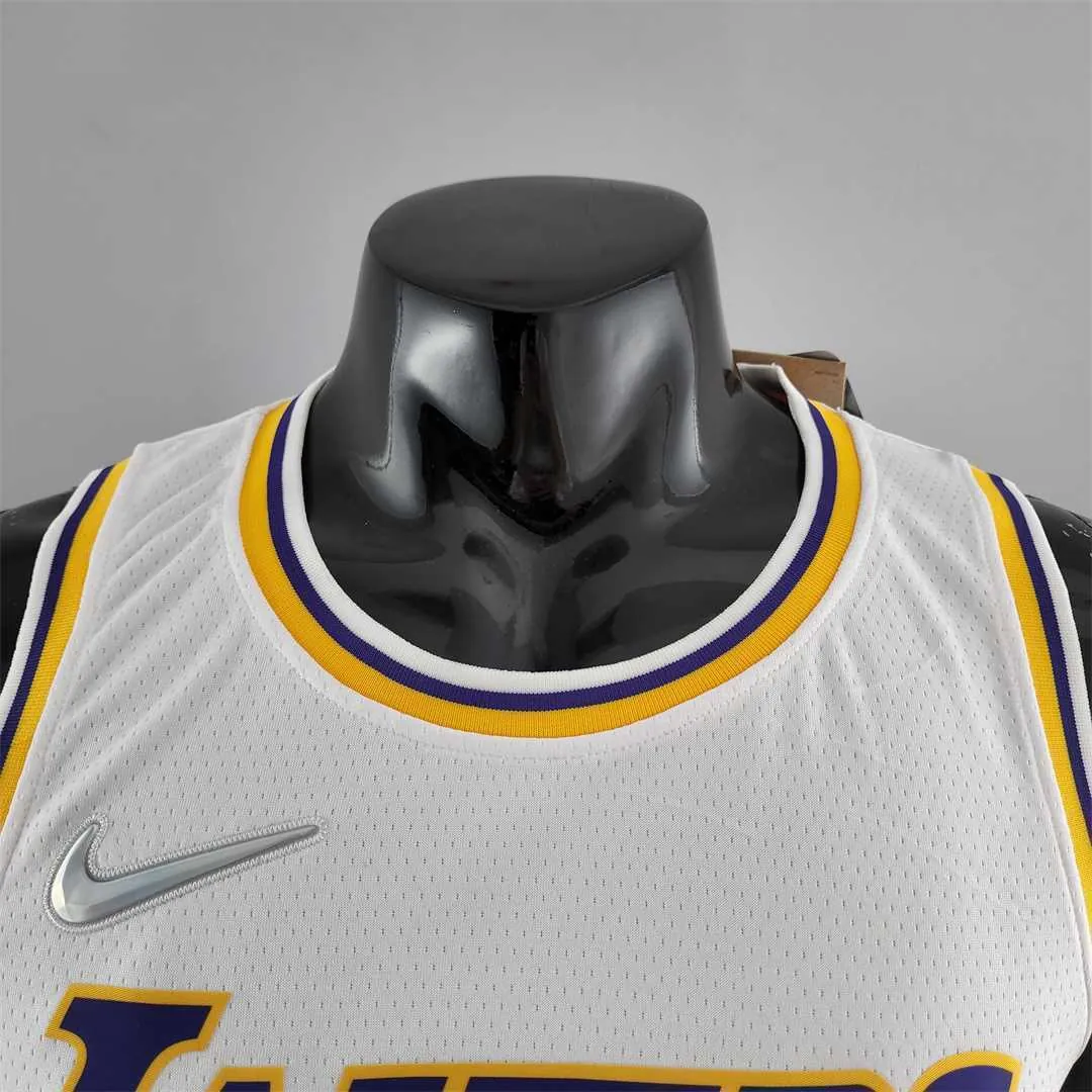 75th Anniversary IRVING #2 Los Angeles Lakers White NBA Jersey 5