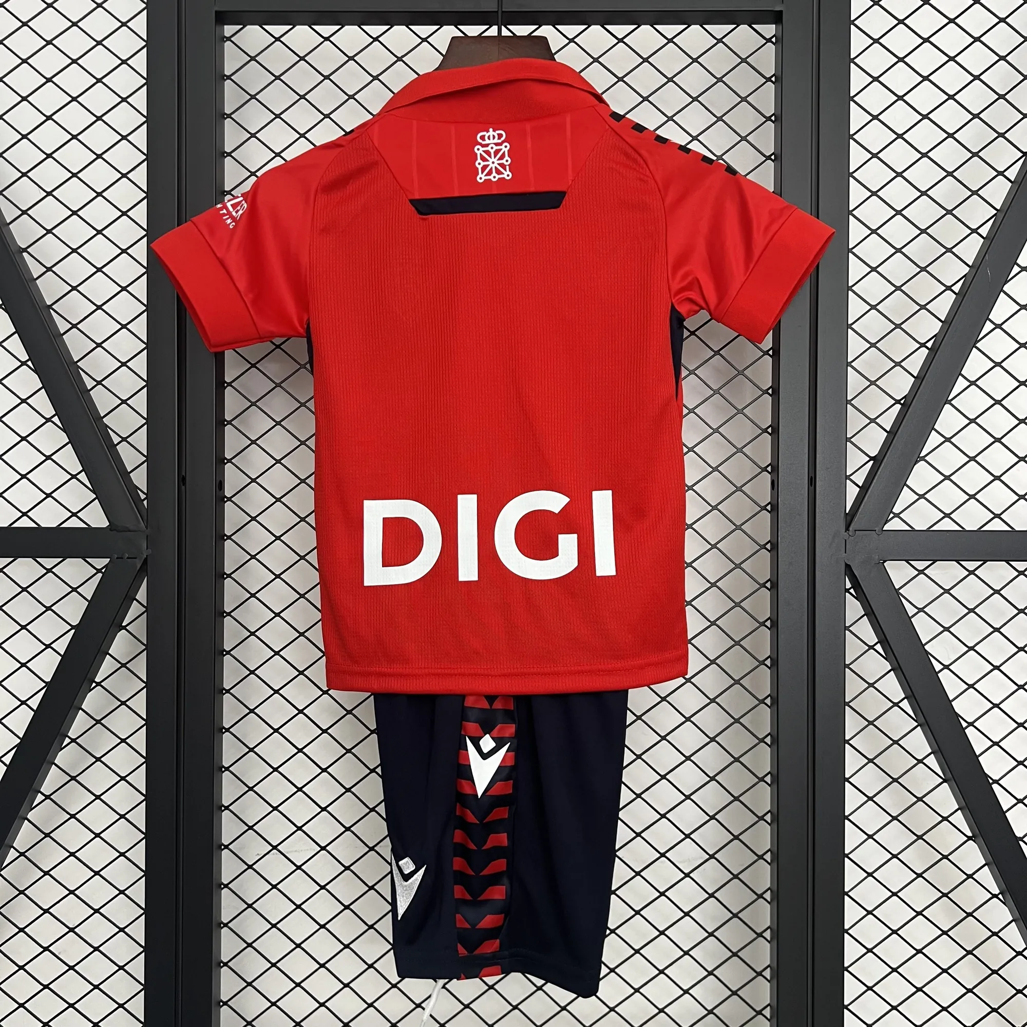 25-26 Osasuna Home Kids Kit Football Youth Apparels AAAAJersey Supply Yupoo 1