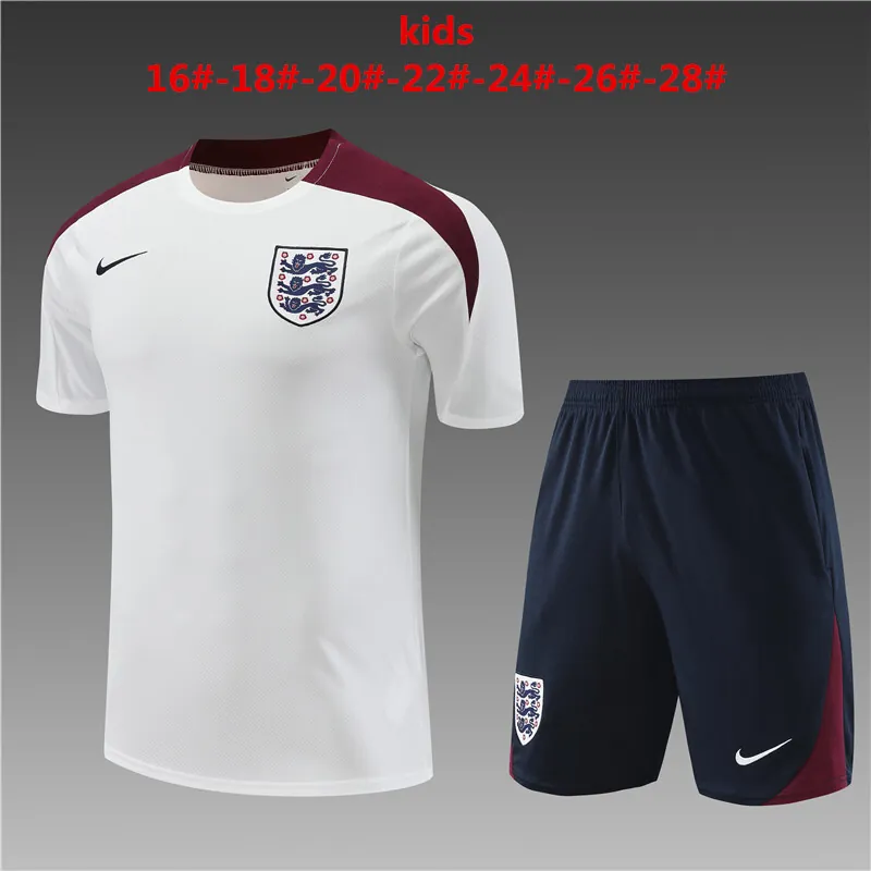 2024 England Kids Training Soccer Jerseys Football Shirts 1