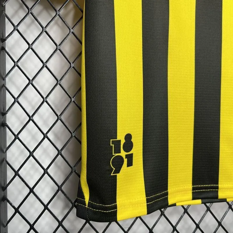 24-25 Penarol Home Kid Kits Youth Apparels Football AAAAJersey Yupoo 6