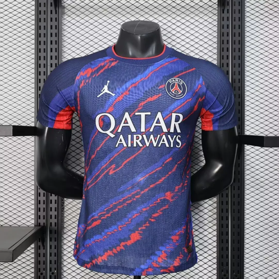 25-26 PSG Special Edition Kit Player Version Maillot été Soccer Sino Shirt AAAAJersey Supply Yu 9
