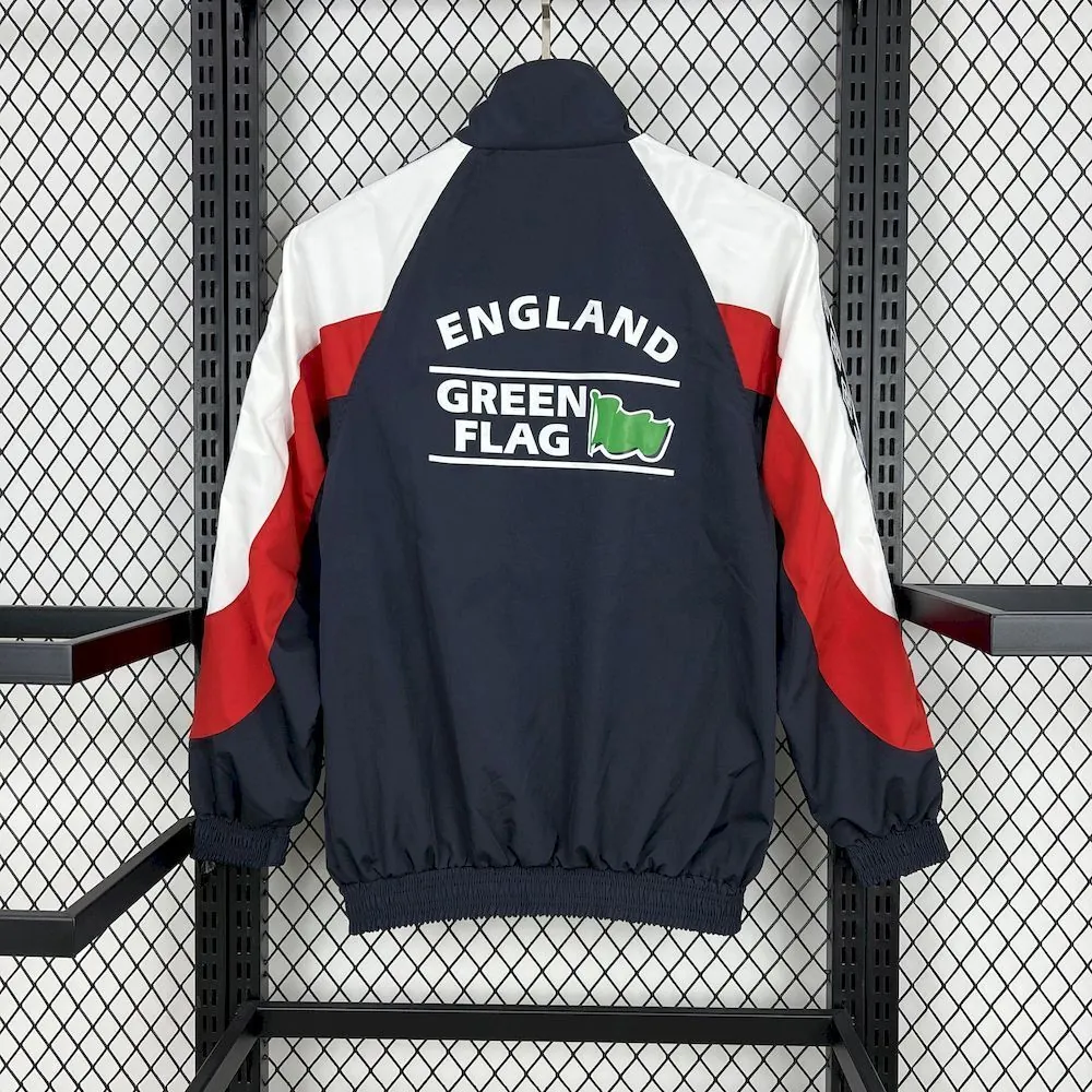 2024 England Classic Style Red Windbreaker Jacket AAAAJersey Supplier Yupoo 2