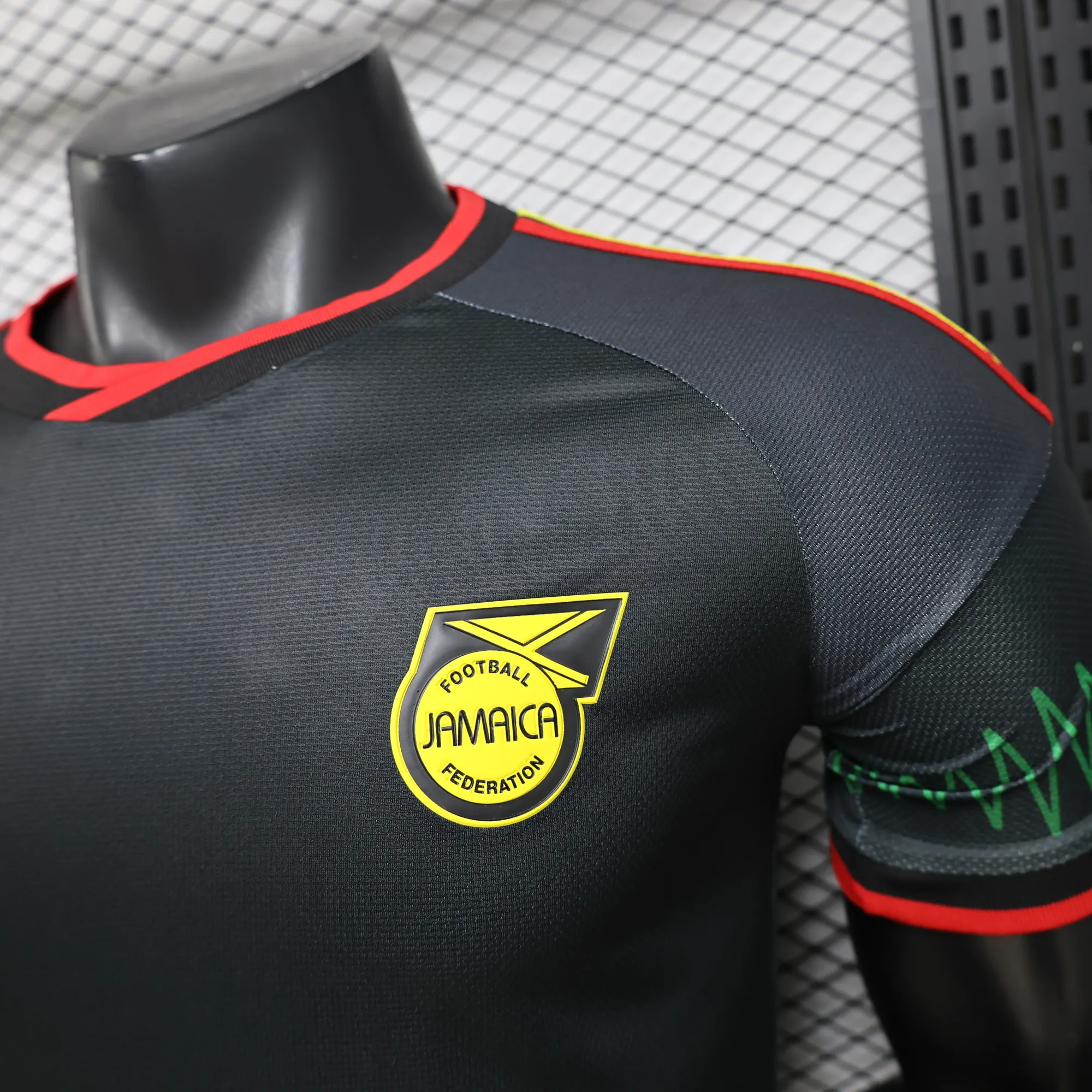 2026 World Cup Jamaica X Bob Marley Away Soccer Shirt Player Version 6