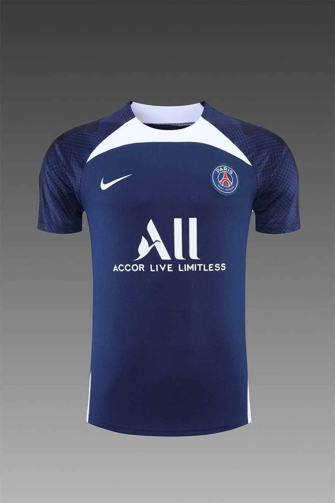 22-23 PSG Training Short Sleeve Kit Blue 16