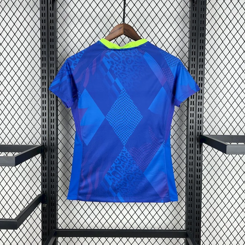 2025 Brazil Away Women Shirt Lady Tee AAAAJersey Supply Yupoo 3