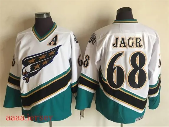 Washington Capitals retro ice hockey jersey M-3XL 华盛顿首都队复古冰球服 3