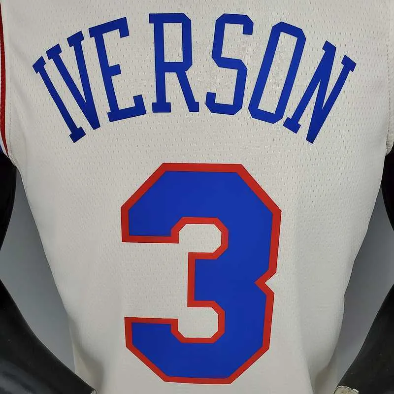 2021 IVERSON#3 76ers Bonus Edition Off-White 8