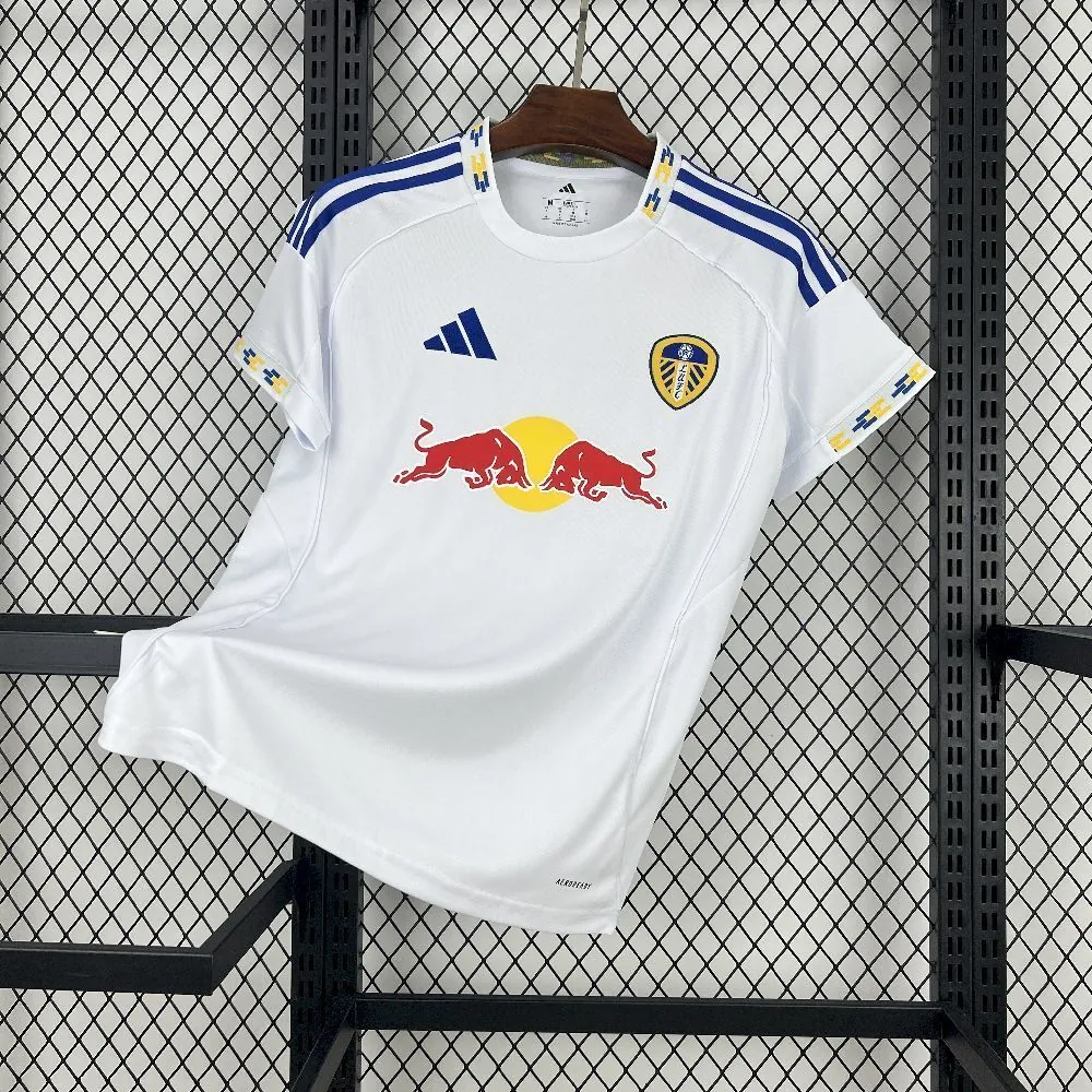 25-26 Leeds United Home Kit Football Apparels Sport AAAAJersey Yupoo 7
