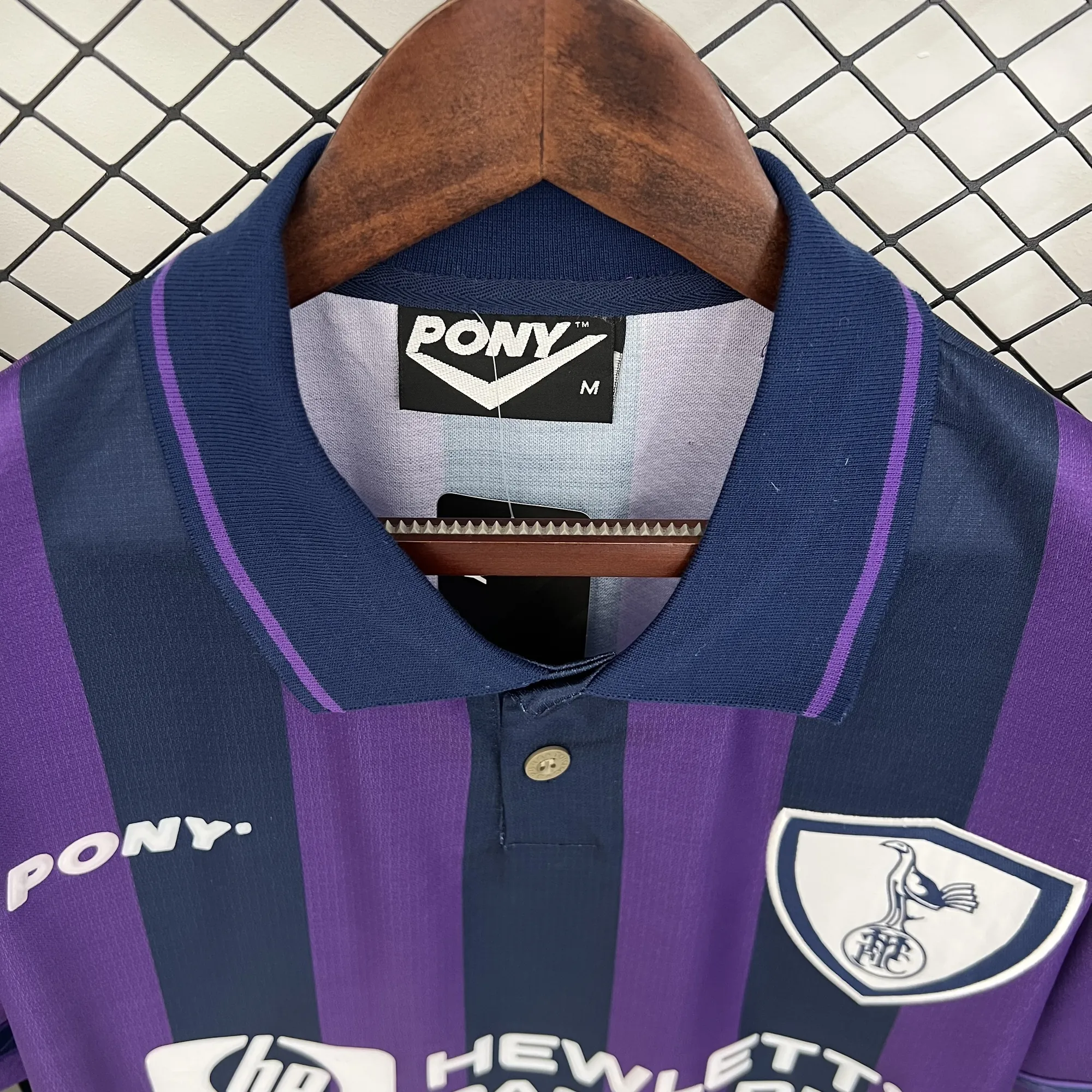 95-97 Tottenham HotSpur Away Retro Kit Vintage Sino Shirt AAAAJersey Wholesale Yupoo 6