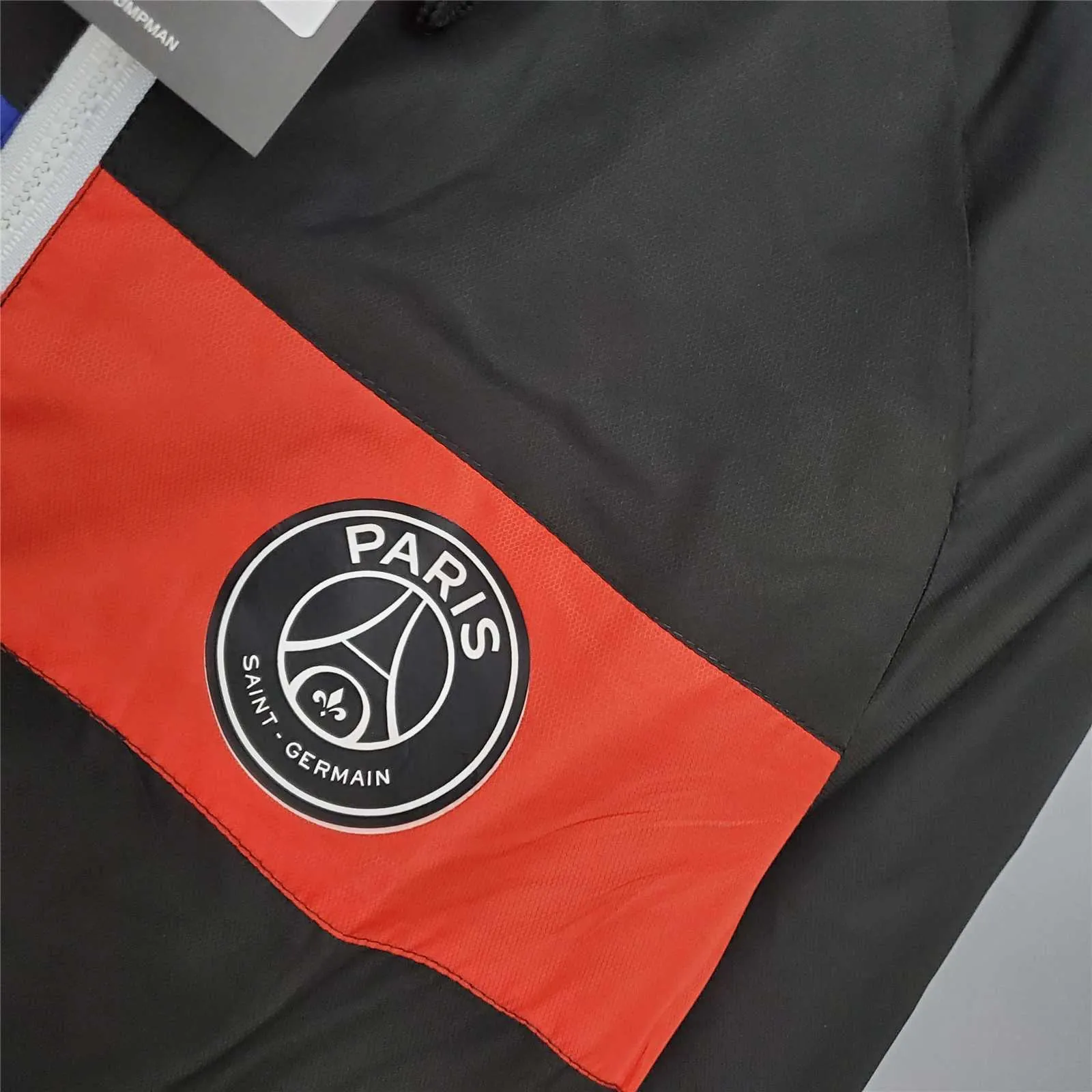 20-21 PSG Black and Blue&amp;Red Windbreaker 3