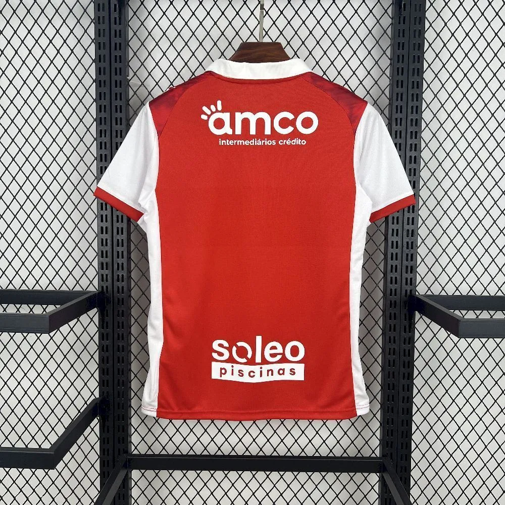 25-26 Braga Home Kit Shirt Soccer Uniforms Soccer AAAAJersey Supply Yupoo 3