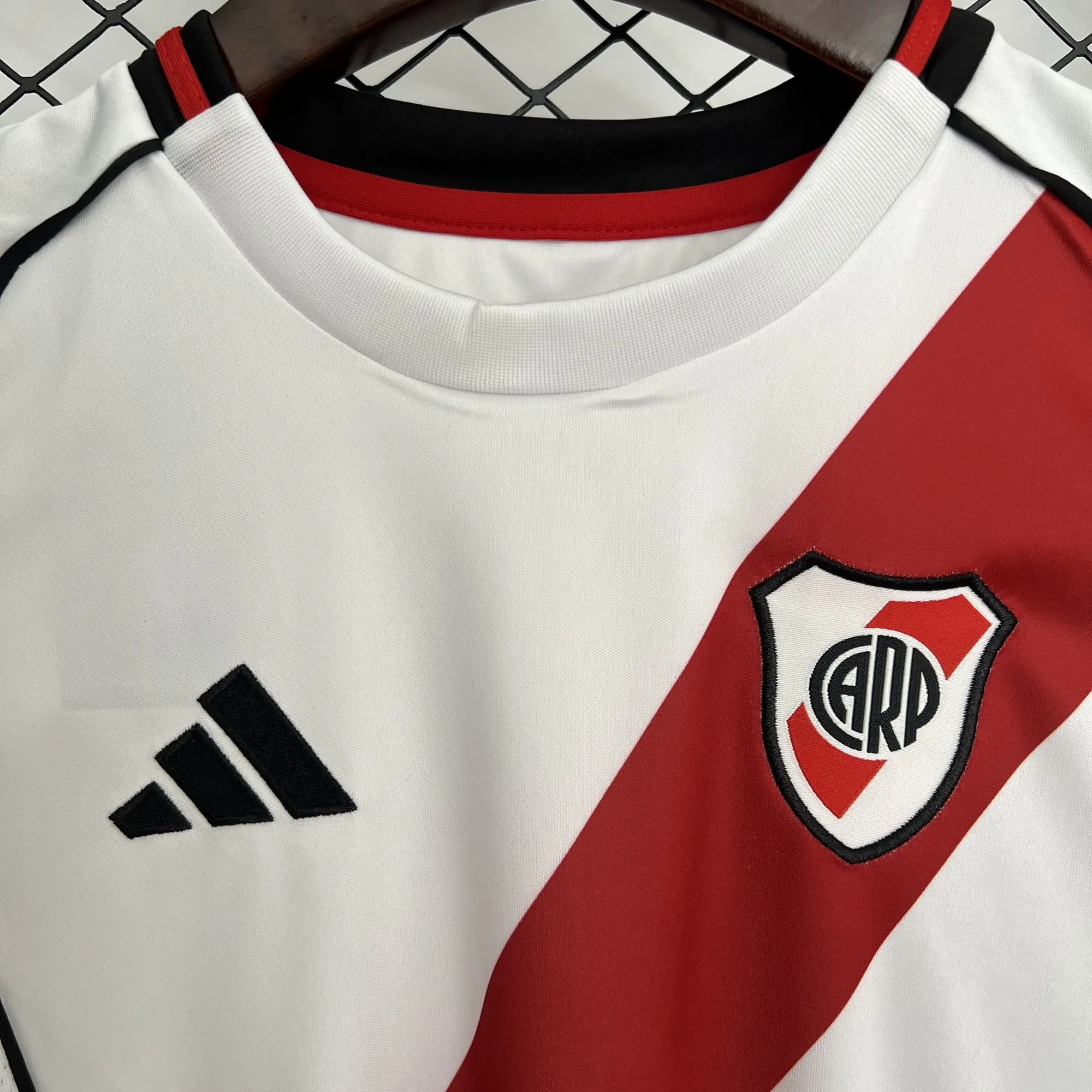 25-26 River Plate Home Kids Kit Futbol Youth Clothing Sports Suits AAAAJersey Supply Yupoo 3