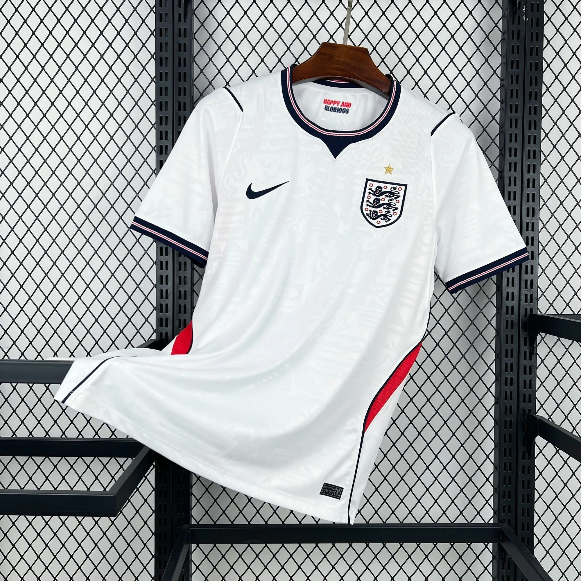 2026 World Cup England Mens Home Kit White Football T-Shirt AAAAJersey Dropship Yupoo 7