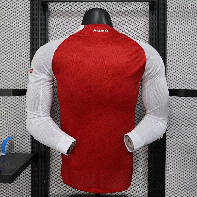 25-26 Arsenal Home Long Sleeve Kit Player Version Shirt AAAAJersey Wholesale Yupoo 3