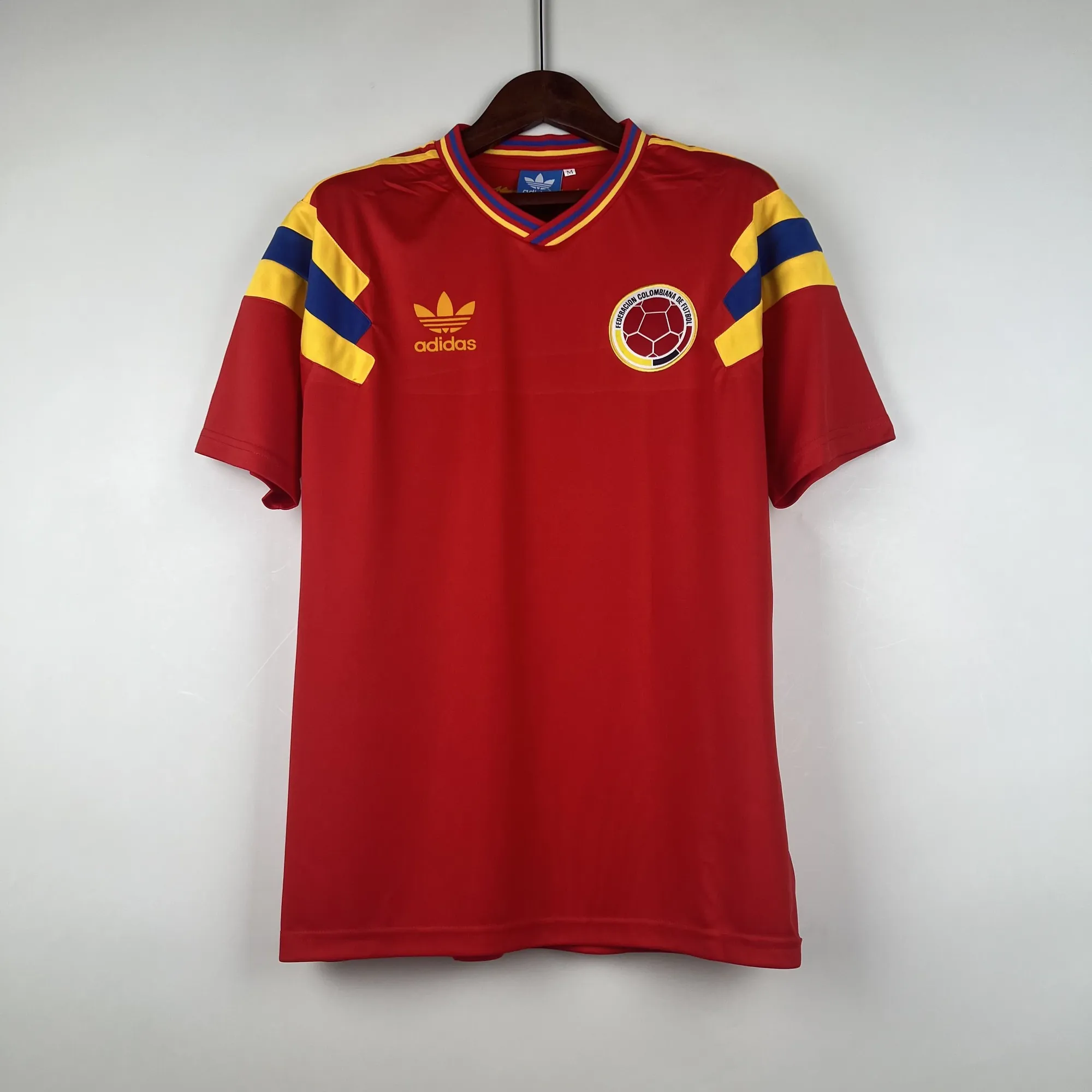 1990 Colombia Retro Away S-XXL best soccer jersey 8