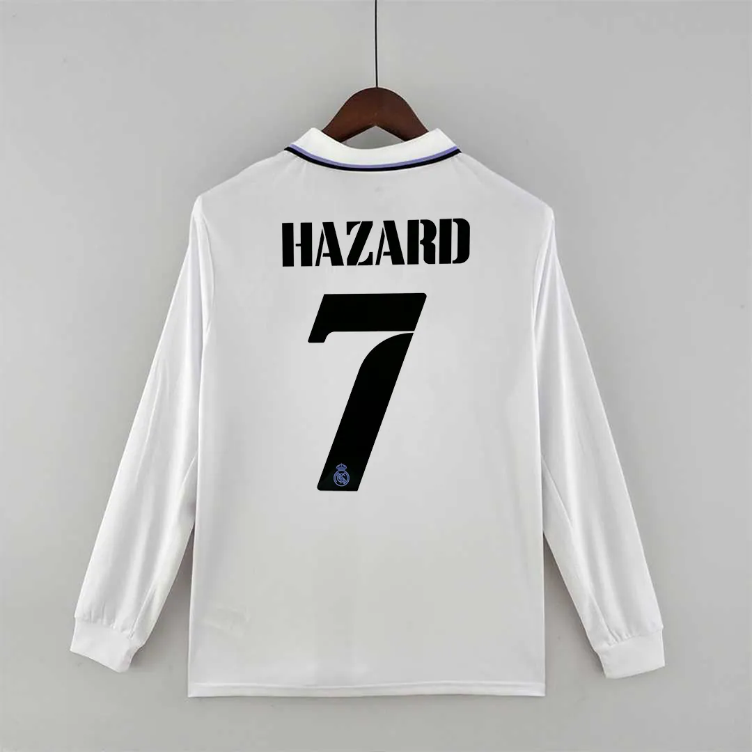 22-23 Real Madrid home long sleeve 13