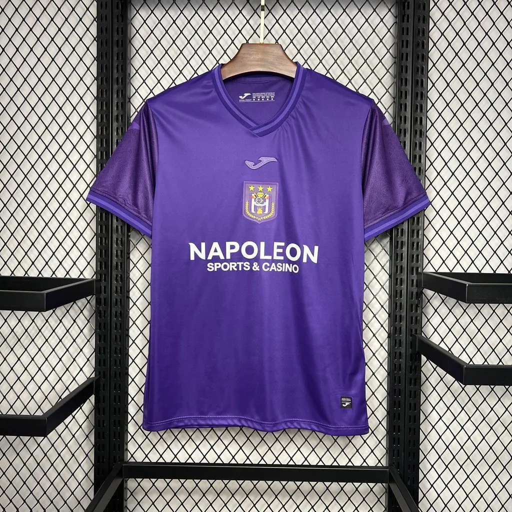 24-25 RSC Anderlecht Home Kit Soccer Apparels Sport AAAAJersey Yupoo 6