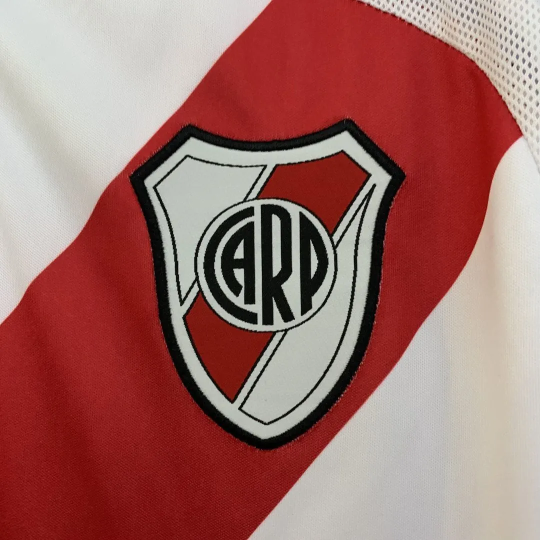06-07 River Plate Home Retro Long Sleeve Kit Vintage Shirt AAAAJersey Dropship Yupoo 5
