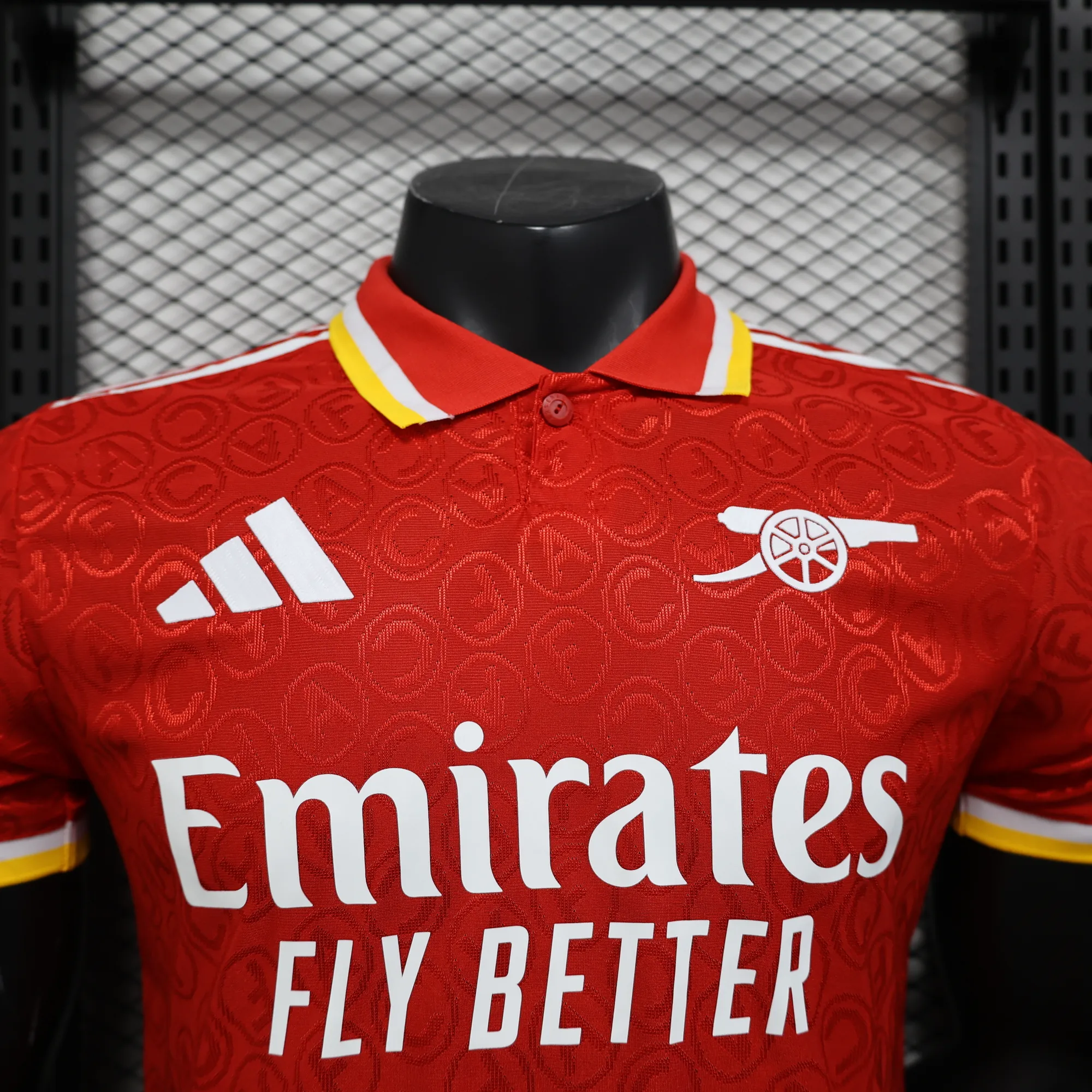 25-26 Arsenal Red Special Edition Kit Player Version Polo Shirt AAAAJersey Wholesale Yupoo 2