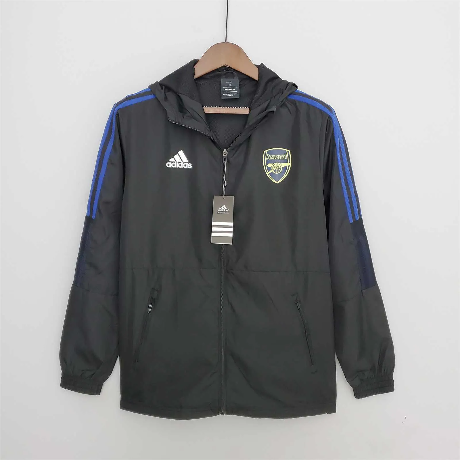 22-23 Arsenal black windbreaker 8