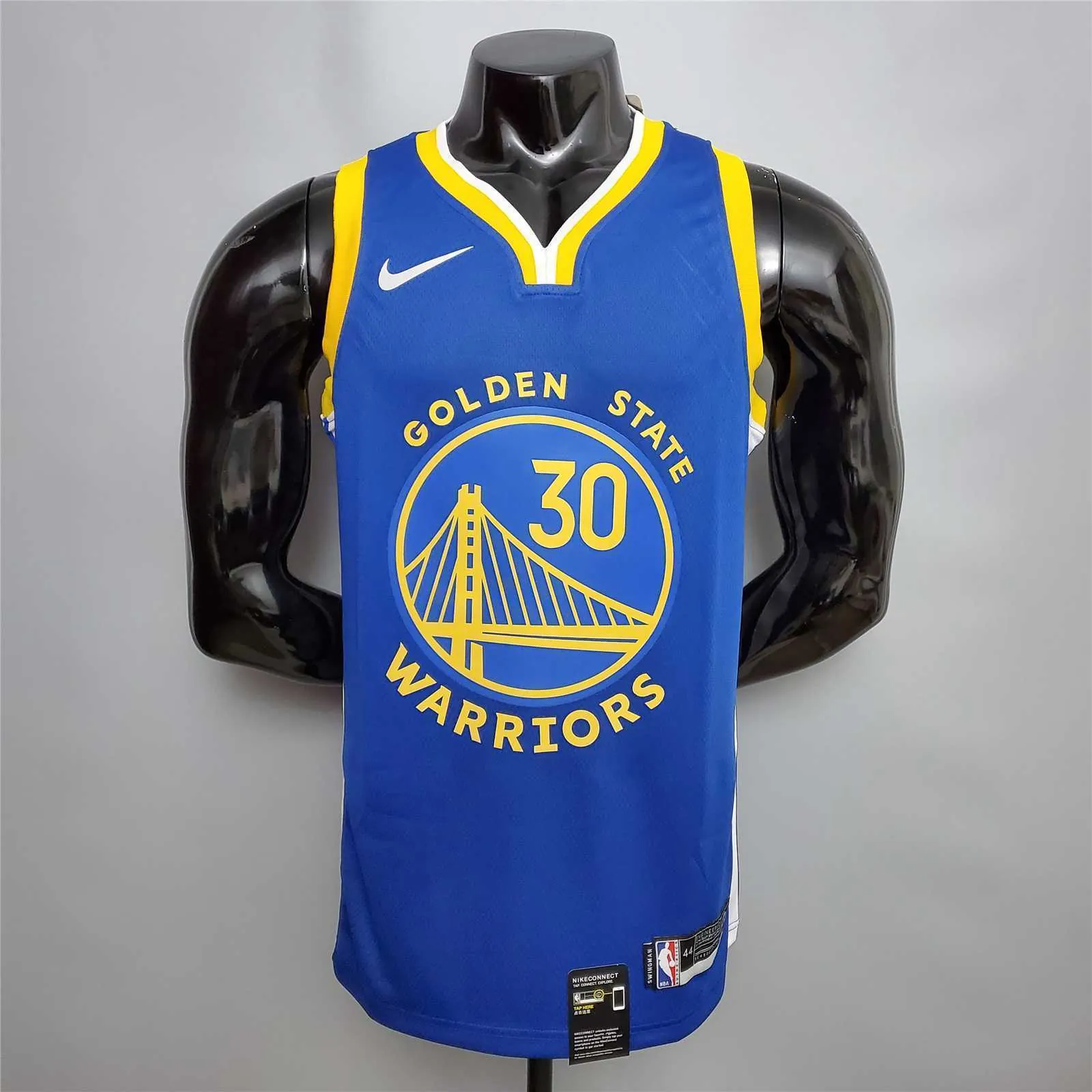 Curry #30 Golden State Warriors blue 8