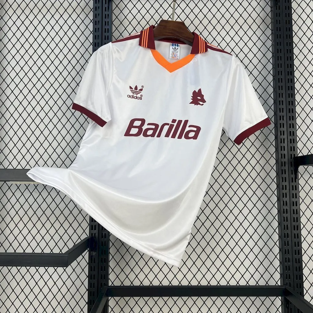 92-94 Roma Away Retro Kit Vintage Shirt AAAAJersey Dropship Yupoo 8