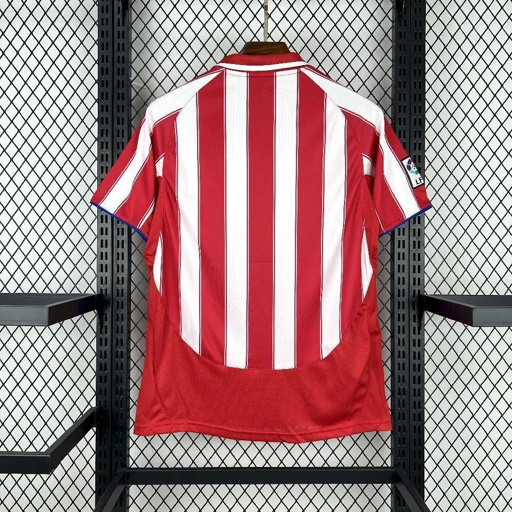 03-04 Atletico Madrid Home Retro Kit Vintage Shirt AAAAJersey Supplier Yupoo 3