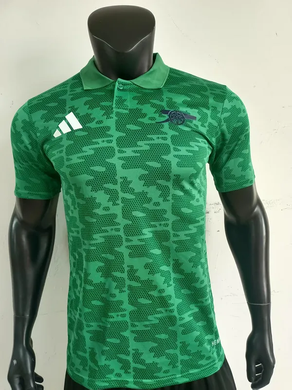 25-26 Arsenal Green Polo Kit Player Version Soccer AAAAJersey Yupoo S-2XL 4