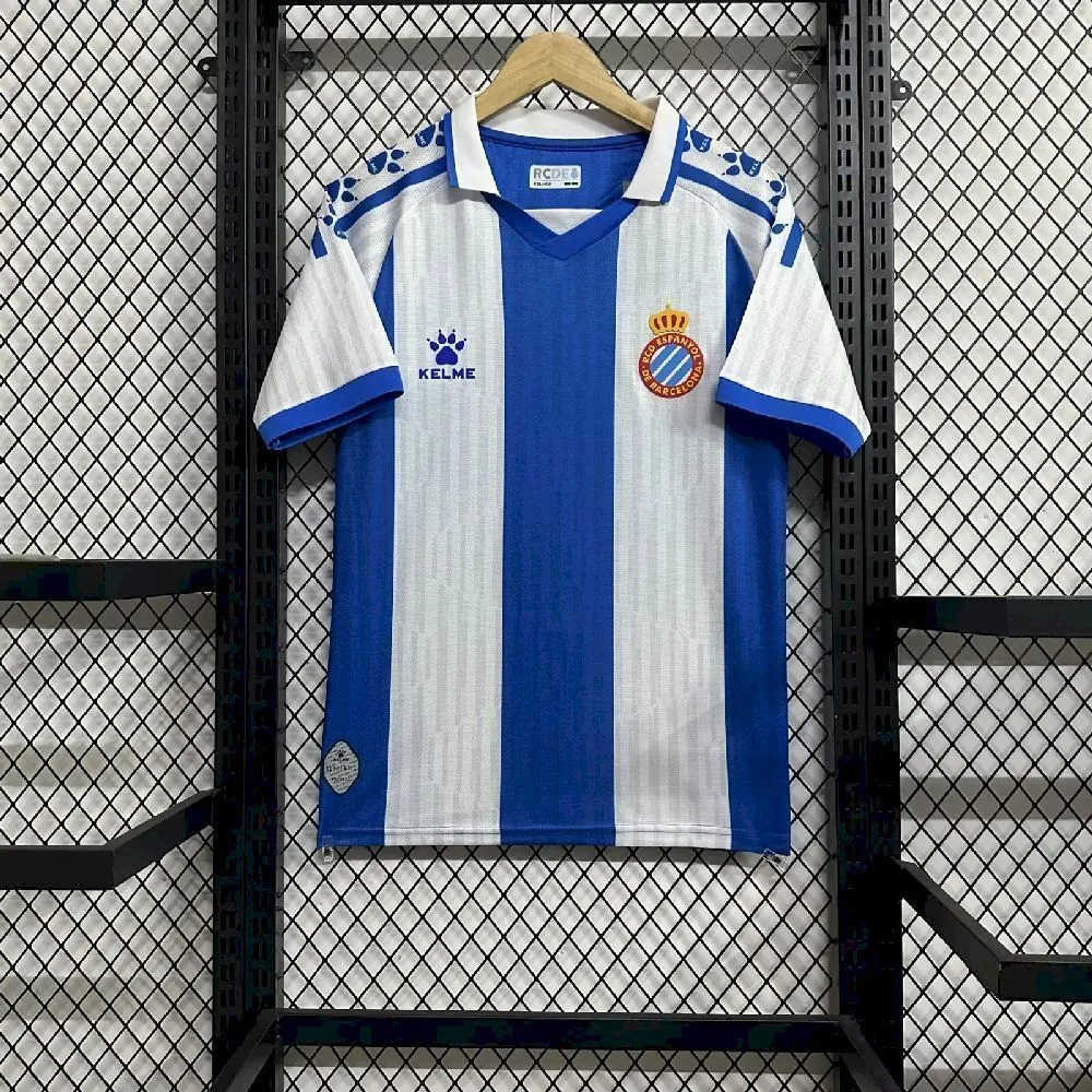 25-26 Espanyol Home Kit Football Shirt Uniforms Soccer AAAAJersey Yupoo 7