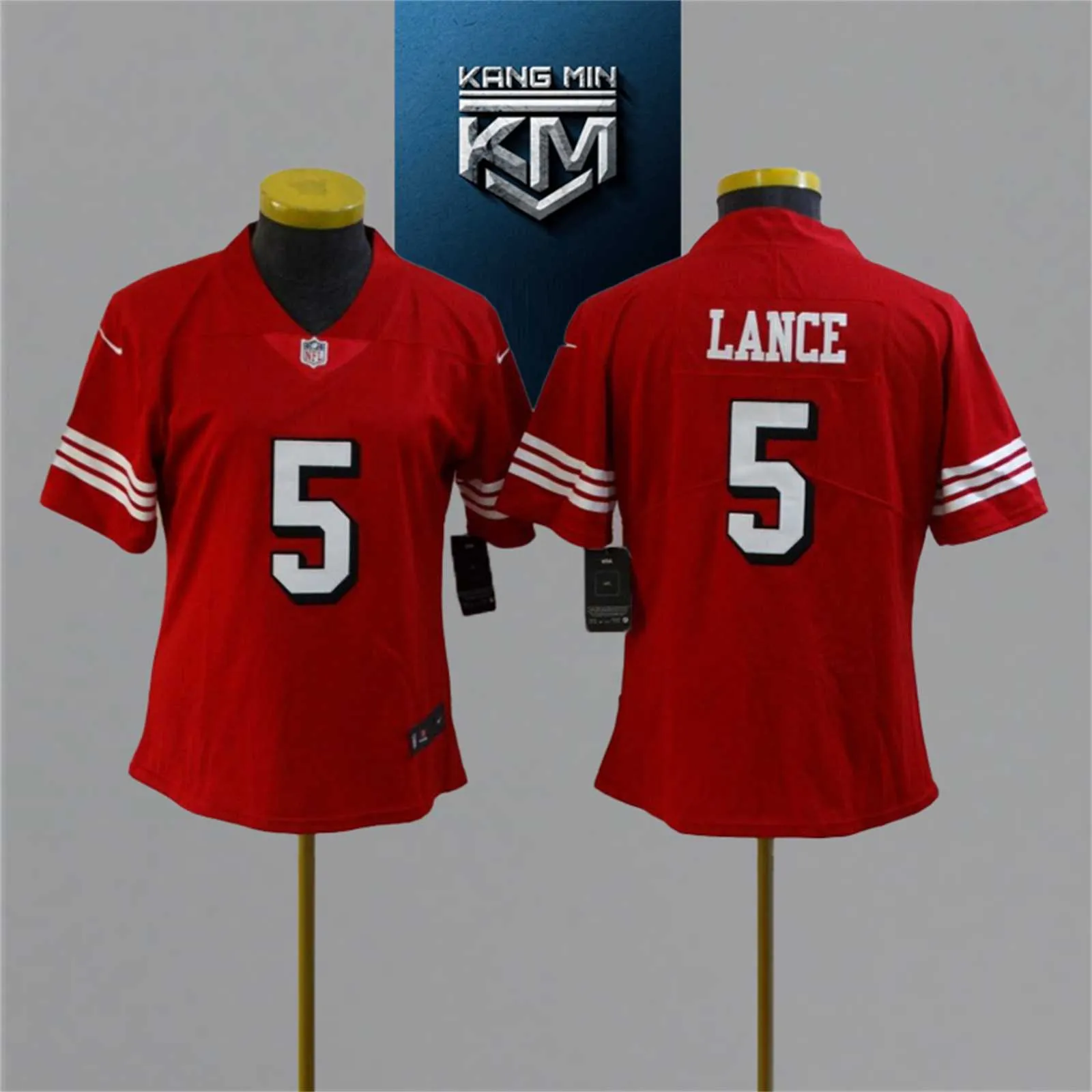 2021 49ers NFL woman Jersey 1