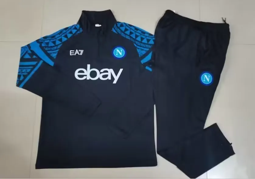 23-24 Napoli Long Sleeve Training Suit Yupoo 1