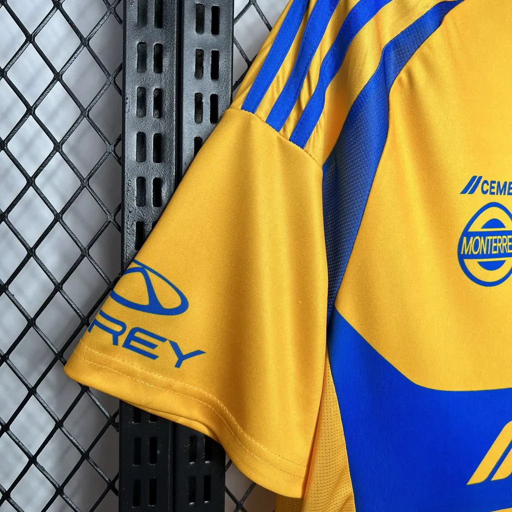24-25 Tigres UANL Home Kit Soccer Apparels Sport AAAAJersey Yupoo 3